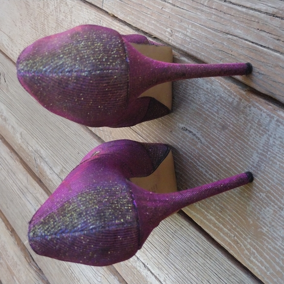 Bakers Iridescent Heels 💗💜💙 - Picture 3 of 8